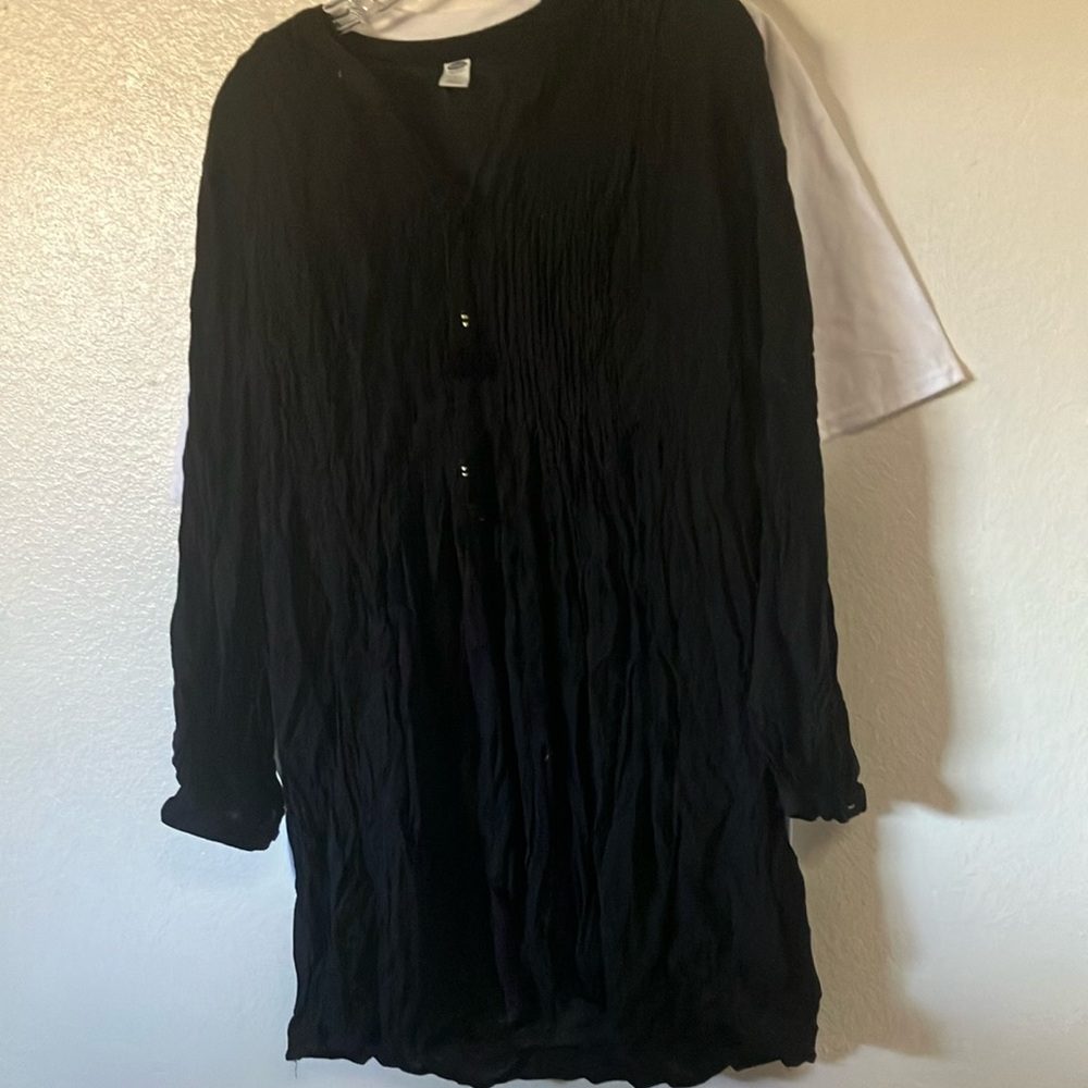 FINAL MARKDOWN Old navy boho lined mini dress large